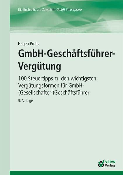 Produktbild: GmbH-Geschäftsführer-Vergütung | Hagen Prühs