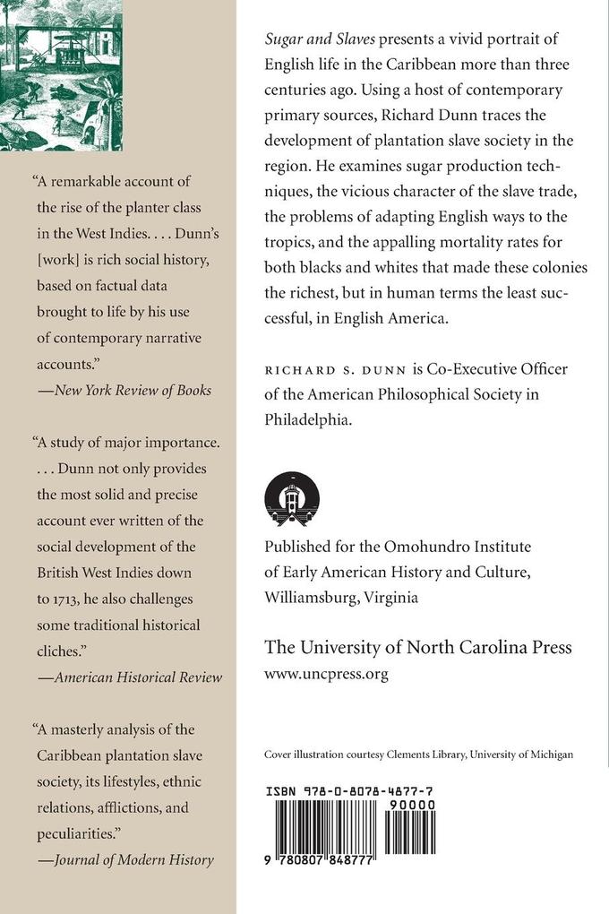 Weitere Ansicht: Sugar and Slaves | Richard S. Dunn