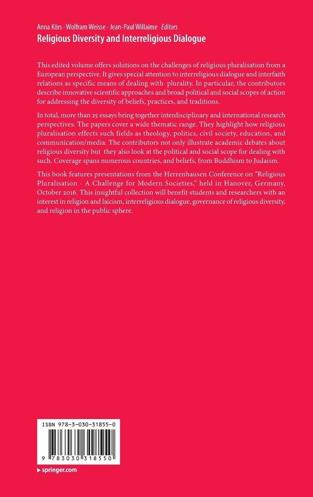 Weitere Ansicht: Religious Diversity and Interreligious Dialogue