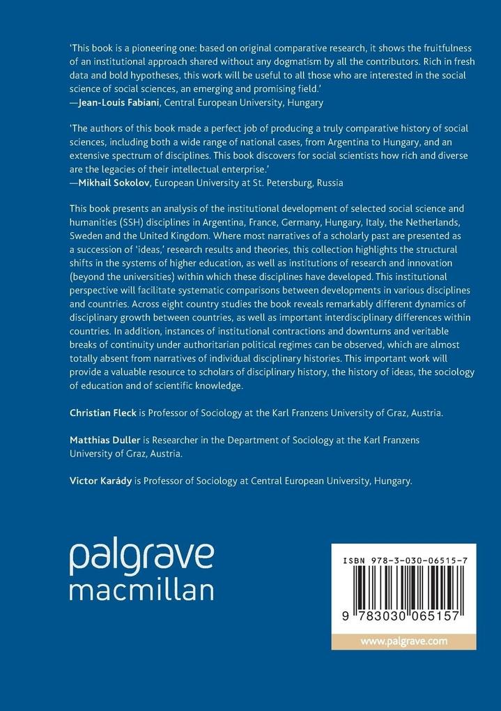 Weitere Ansicht: Shaping Human Science Disciplines