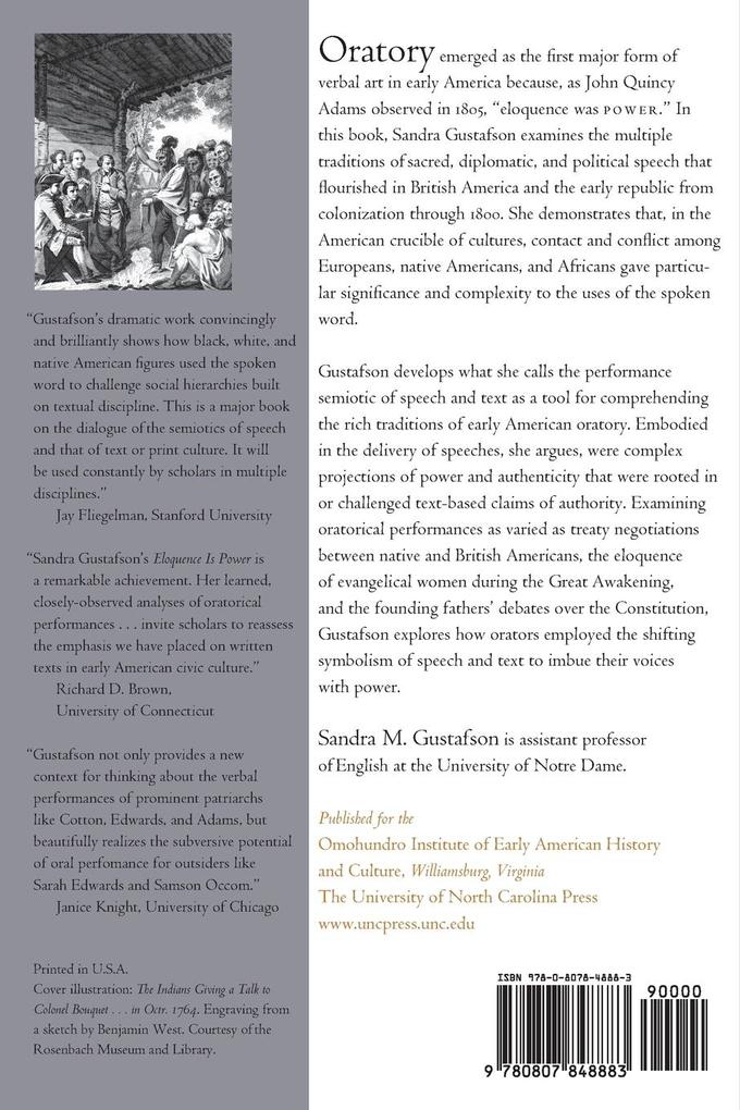 Weitere Ansicht: Eloquence Is Power | Sandra M. Gustafson