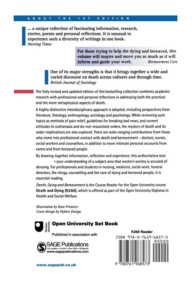 Weitere Ansicht: Death, Dying and Bereavement