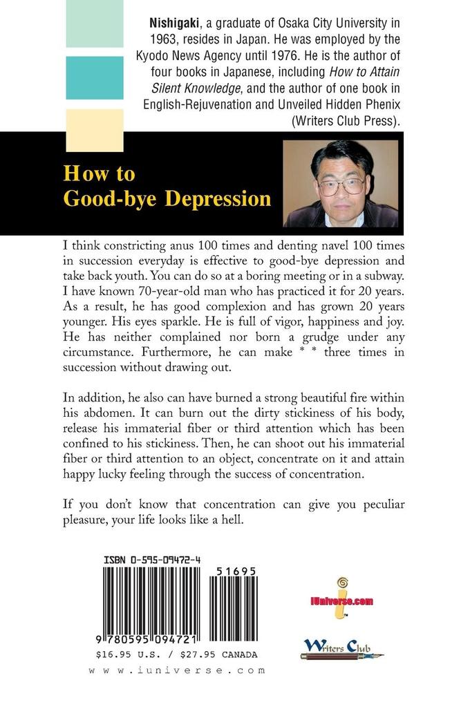 Weitere Ansicht: How to Good-Bye Depression | Hiroyuki Nishigaki