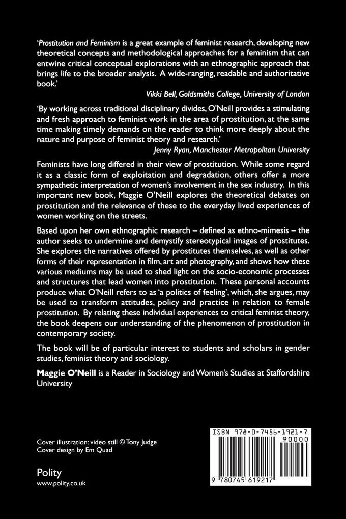 Weitere Ansicht: Prostitution and Feminism | Maggie O'Neill, Maggie O. Neill