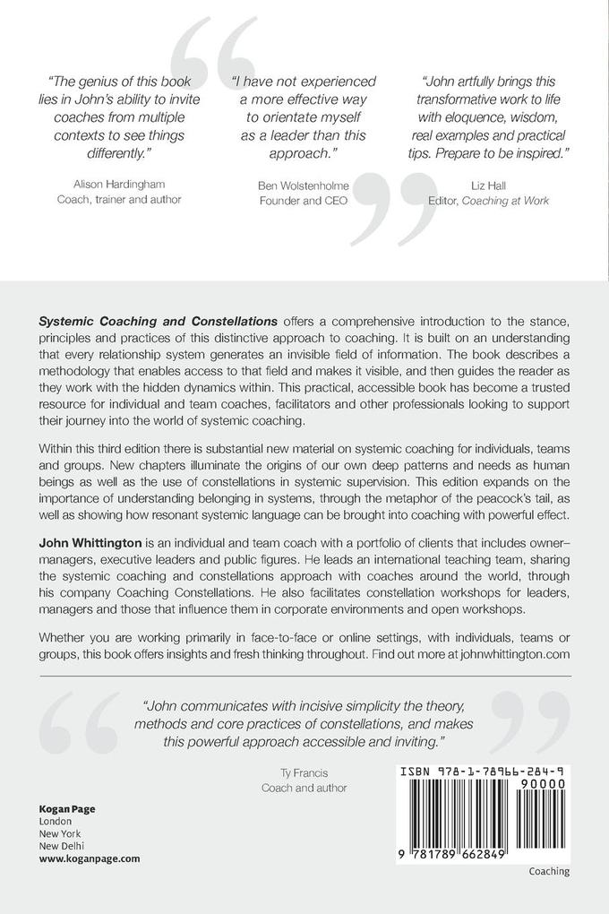 Weitere Ansicht: Systemic Coaching and Constellations | John Whittington