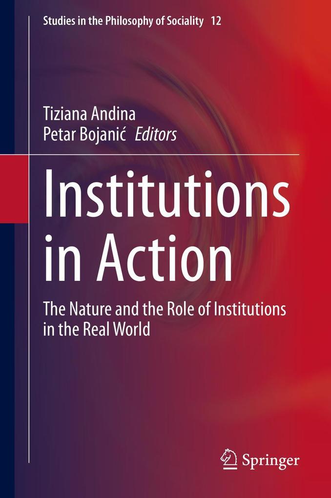 Produktbild: Institutions in Action