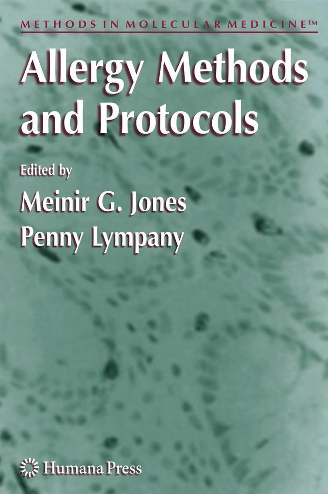 Produktbild: Allergy Methods and Protocols