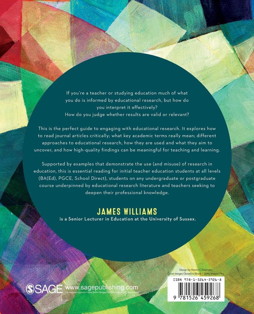 Weitere Ansicht: How to Read and Understand Educational Research | James Williams