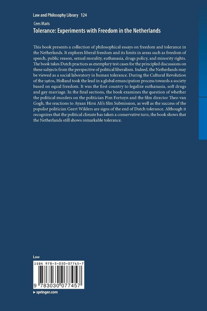 Weitere Ansicht: Tolerance : Experiments with Freedom in the Netherlands | Cees Maris
