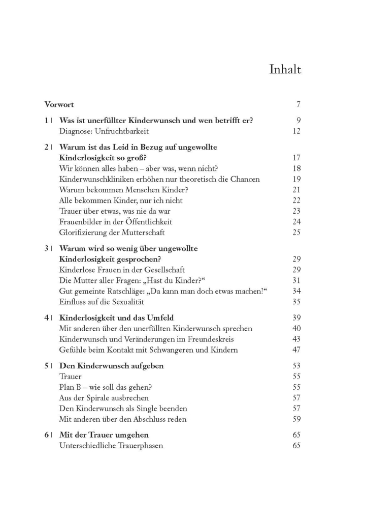 Weitere Ansicht: Ungewollt kinderlos - und jetzt? | Miriam Funk