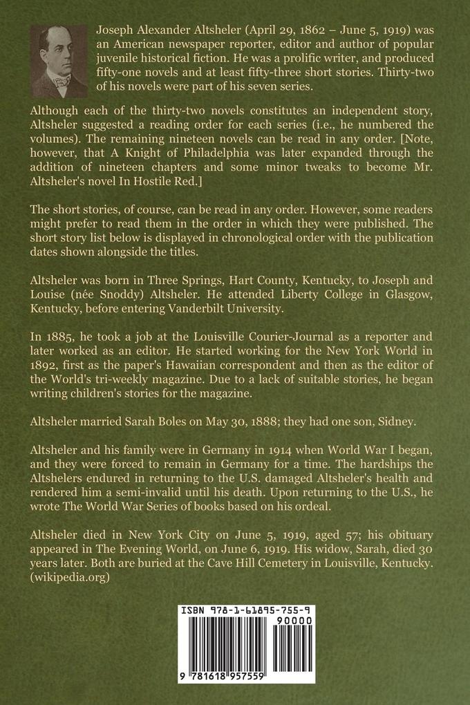 Weitere Ansicht: The Texan Scouts | Joseph A. Altsheler