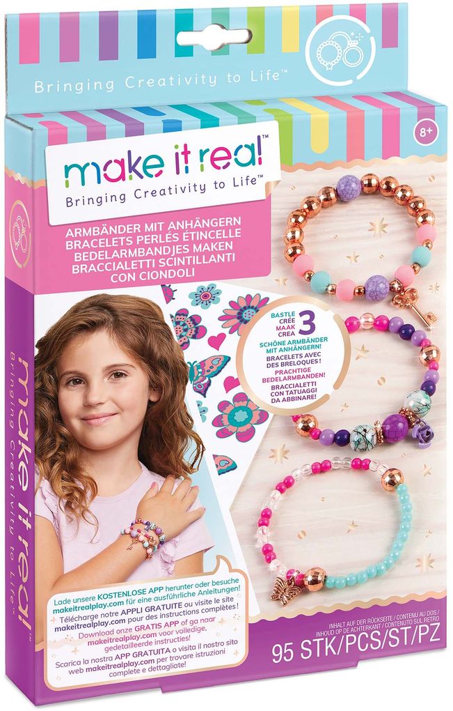 Produktbild: Make it Real - Glitzeralarm! Armbänder Romantic