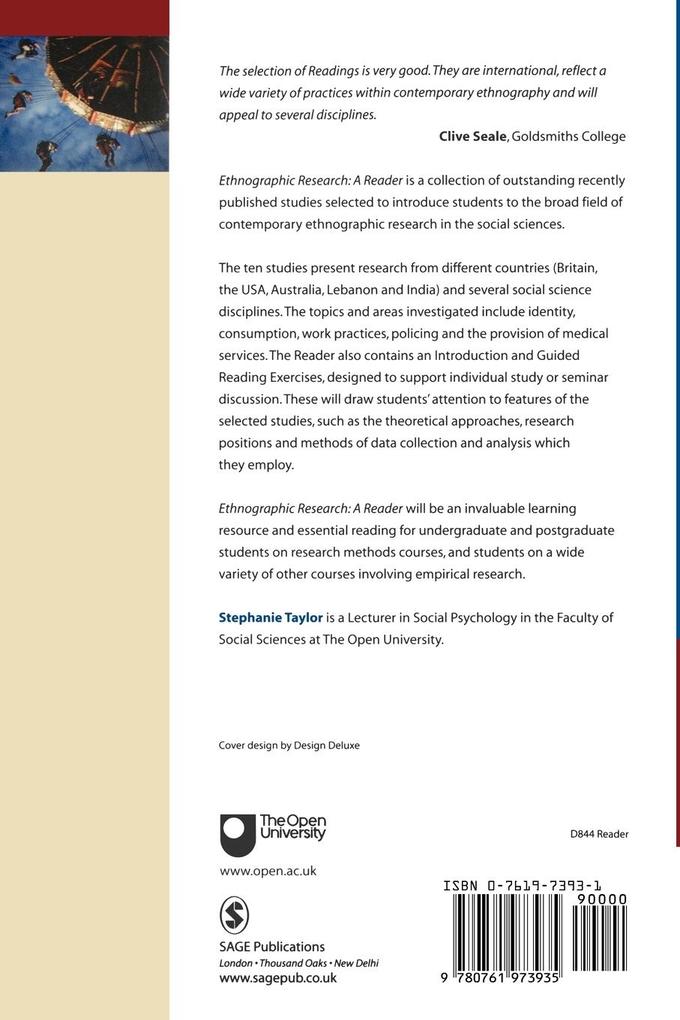 Weitere Ansicht: Ethnographic Research