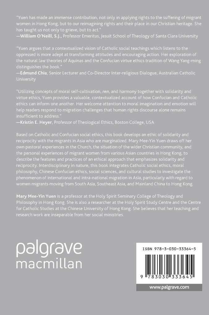 Weitere Ansicht: Solidarity and Reciprocity with Migrants in Asia | Mary Mee-Yin Yuen