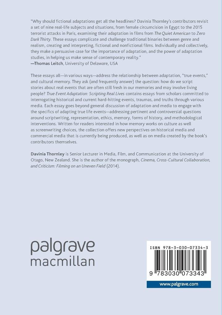 Weitere Ansicht: True Event Adaptation