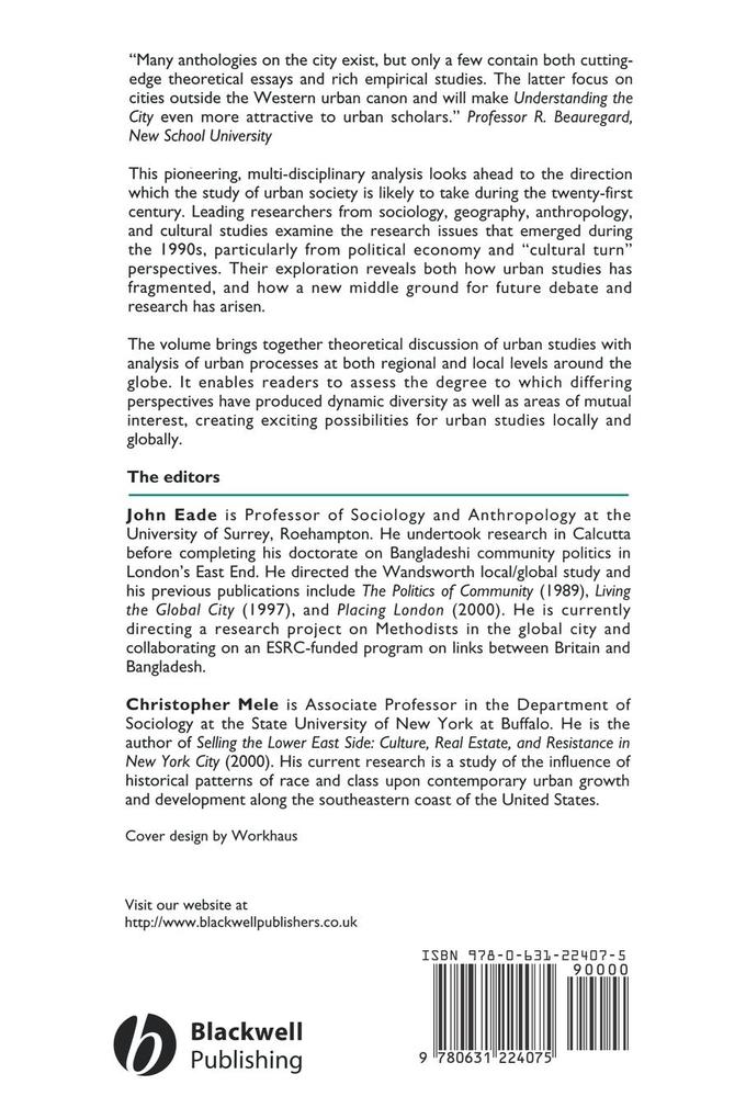 Weitere Ansicht: Understanding City