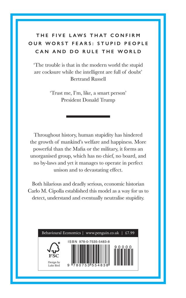 Weitere Ansicht: The Basic Laws of Human Stupidity | Carlo M. Cipolla