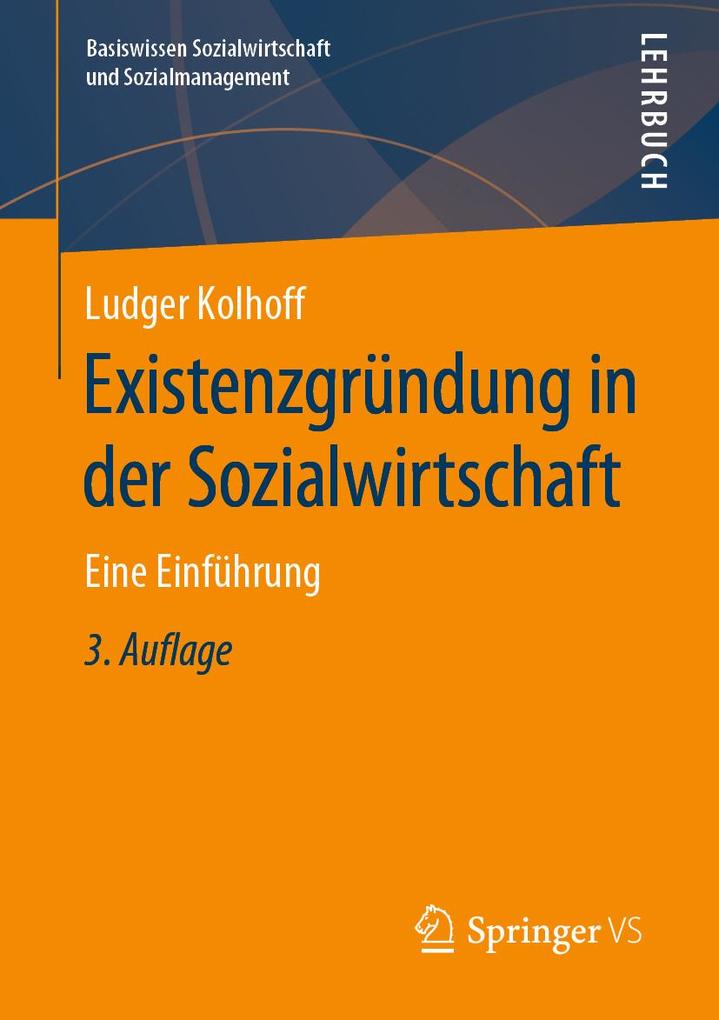 Produktbild: Existenzgründung in der Sozialwirtschaft | Ludger Kolhoff
