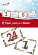 24 Adventskalender-Karten