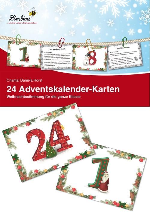 Produktbild: 24 Adventskalender-Karten | Chantal Daniela Horst
