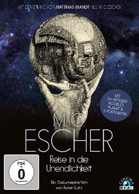 Produktbild: M.C. Escher - Reise in die Unendlichkeit, 1 DVD (Special Edition) | Robin Lutz, Marijnke de Jong