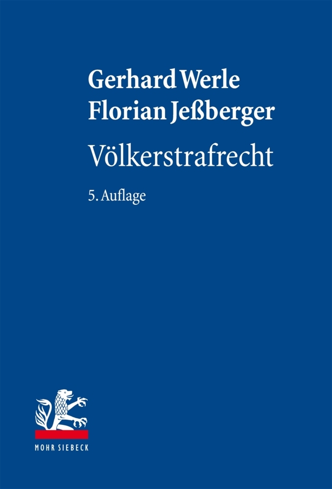 Produktbild: Völkerstrafrecht | Gerhard Werle, Florian Jeßberger