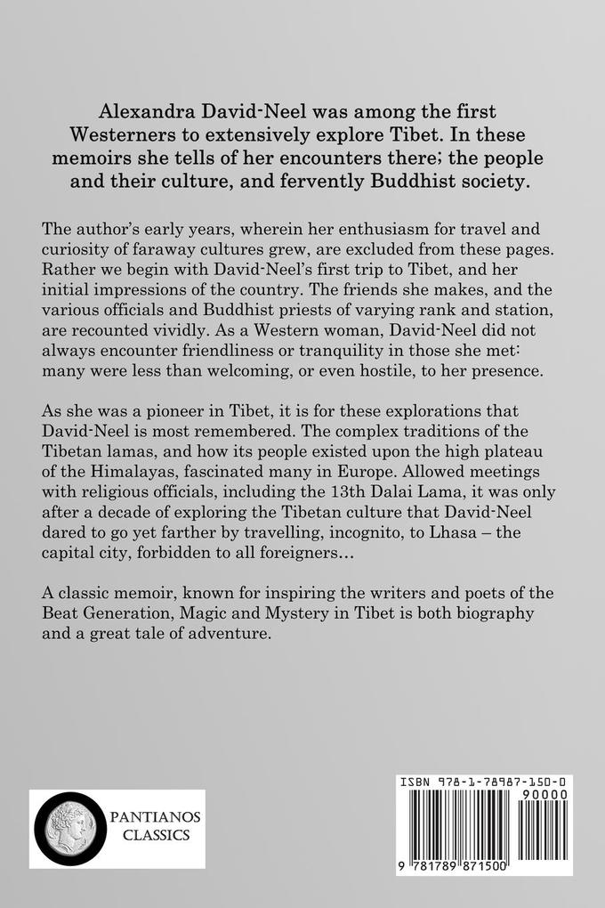 Weitere Ansicht: Magic and Mystery in Tibet | Alexandra David-Neel