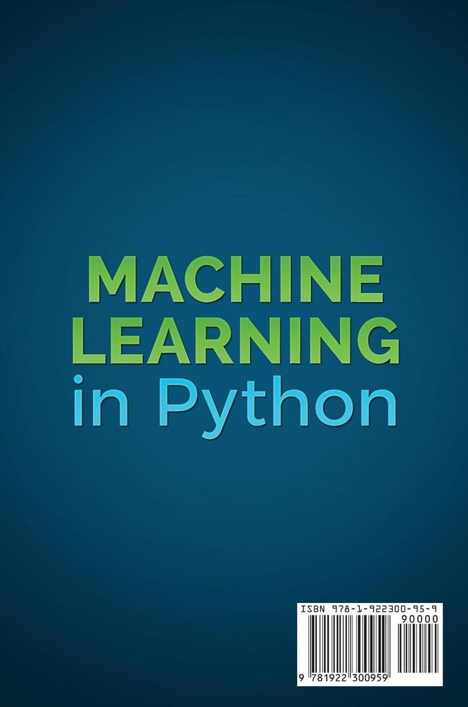 Weitere Ansicht: Machine Learning in Python | Bob Mather
