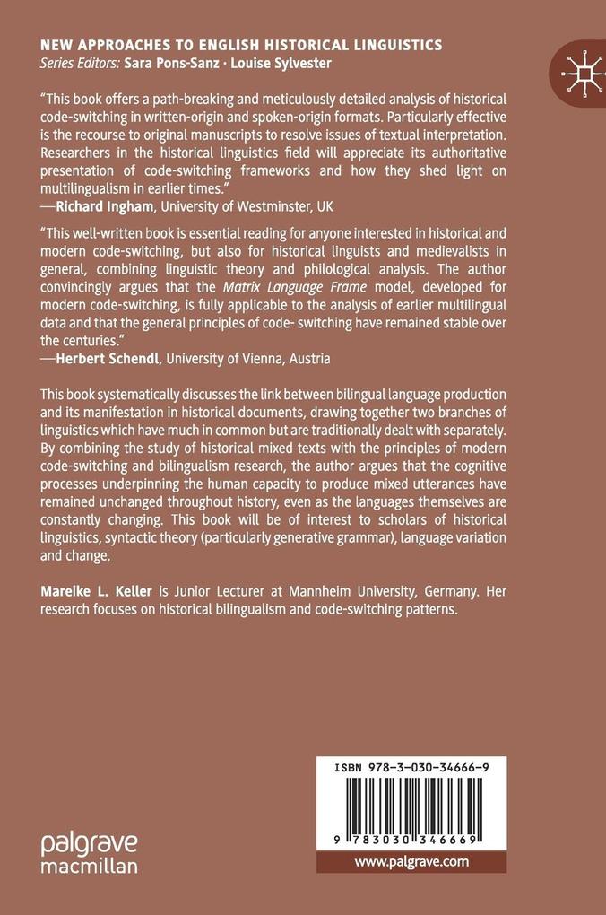 Weitere Ansicht: Code-Switching | Mareike L. Keller