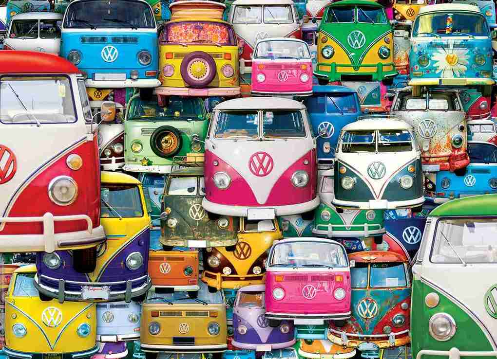 Weitere Ansicht: VW Bus - Funky Jam (Puzzle)