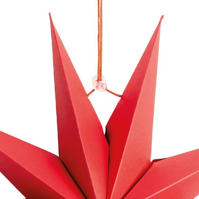 Weitere Ansicht: Papierstern, Rot, FSC Mix