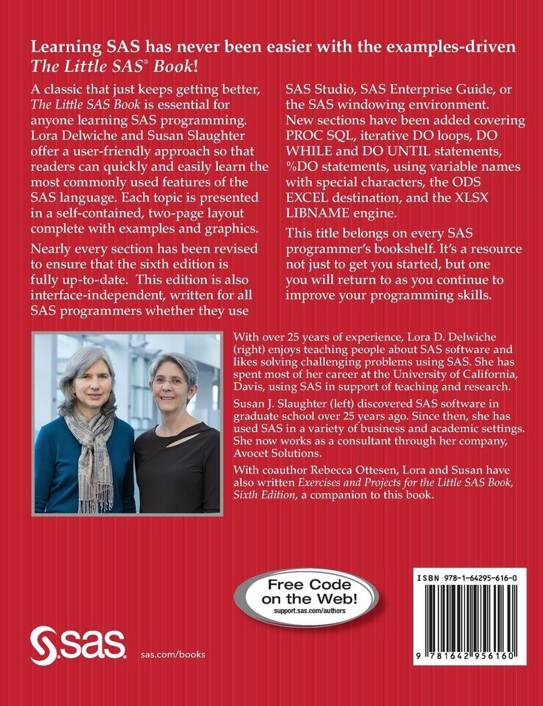 Weitere Ansicht: The Little SAS Book | Lora D. Delwiche, Susan J. Slaughter