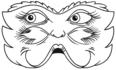 Weitere Ansicht: Lustige Masken