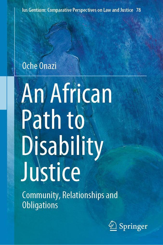 Produktbild: An African Path to Disability Justice | Oche Onazi