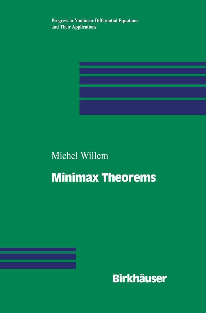 Produktbild: Minimax Theorems | Michel Willem