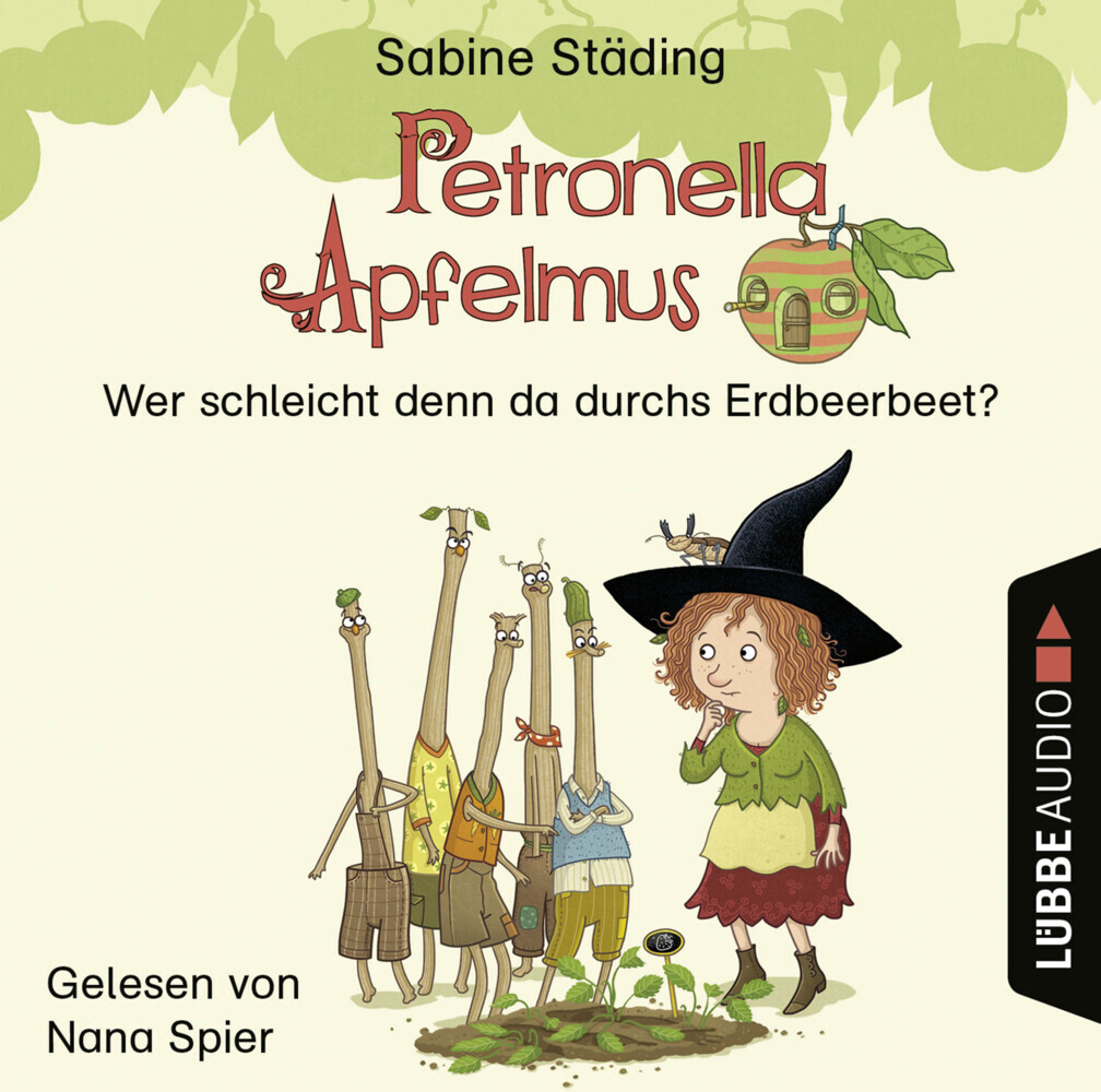 Produktbild: Petronella Apfelmus - Wer schleicht denn da durchs Erdbeerbeet?, 1 Audio-CD | Sabine Städing