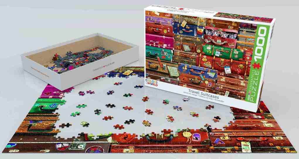 Weitere Ansicht: Eurographics 6000-5468 - Reisekoffer , Puzzle, 1.000 Teile