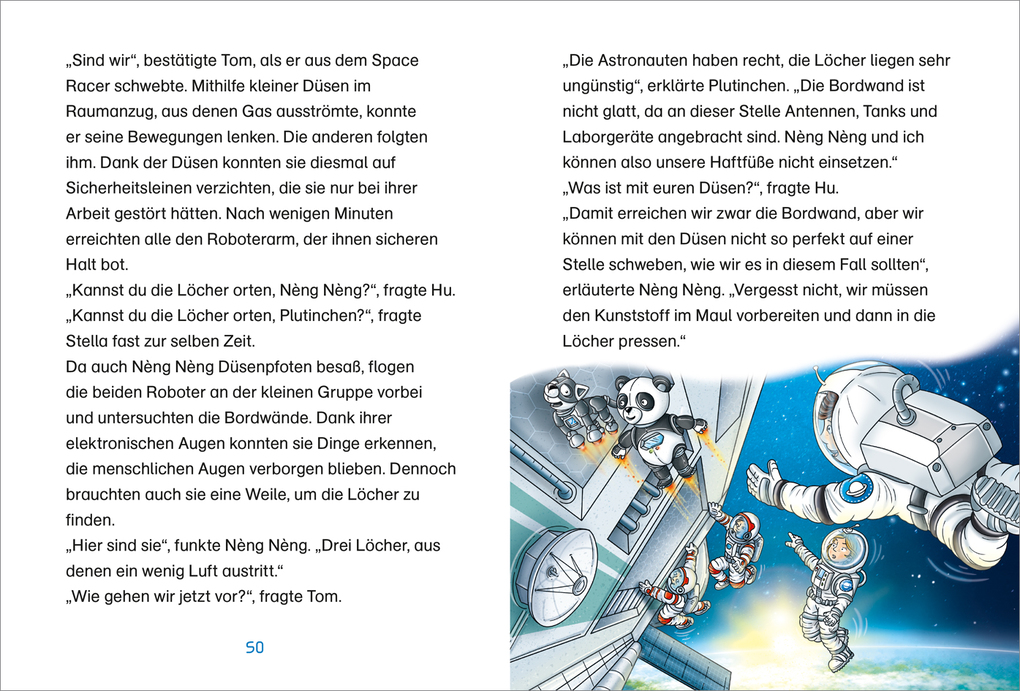 Weitere Ansicht: Der kleine Major Tom. Band 11: Wer rettet Ming und Hu? | Bernd Flessner, Peter Schilling