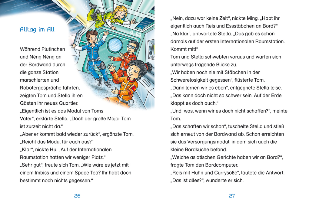 Weitere Ansicht: Der kleine Major Tom. Band 11: Wer rettet Ming und Hu? | Bernd Flessner, Peter Schilling