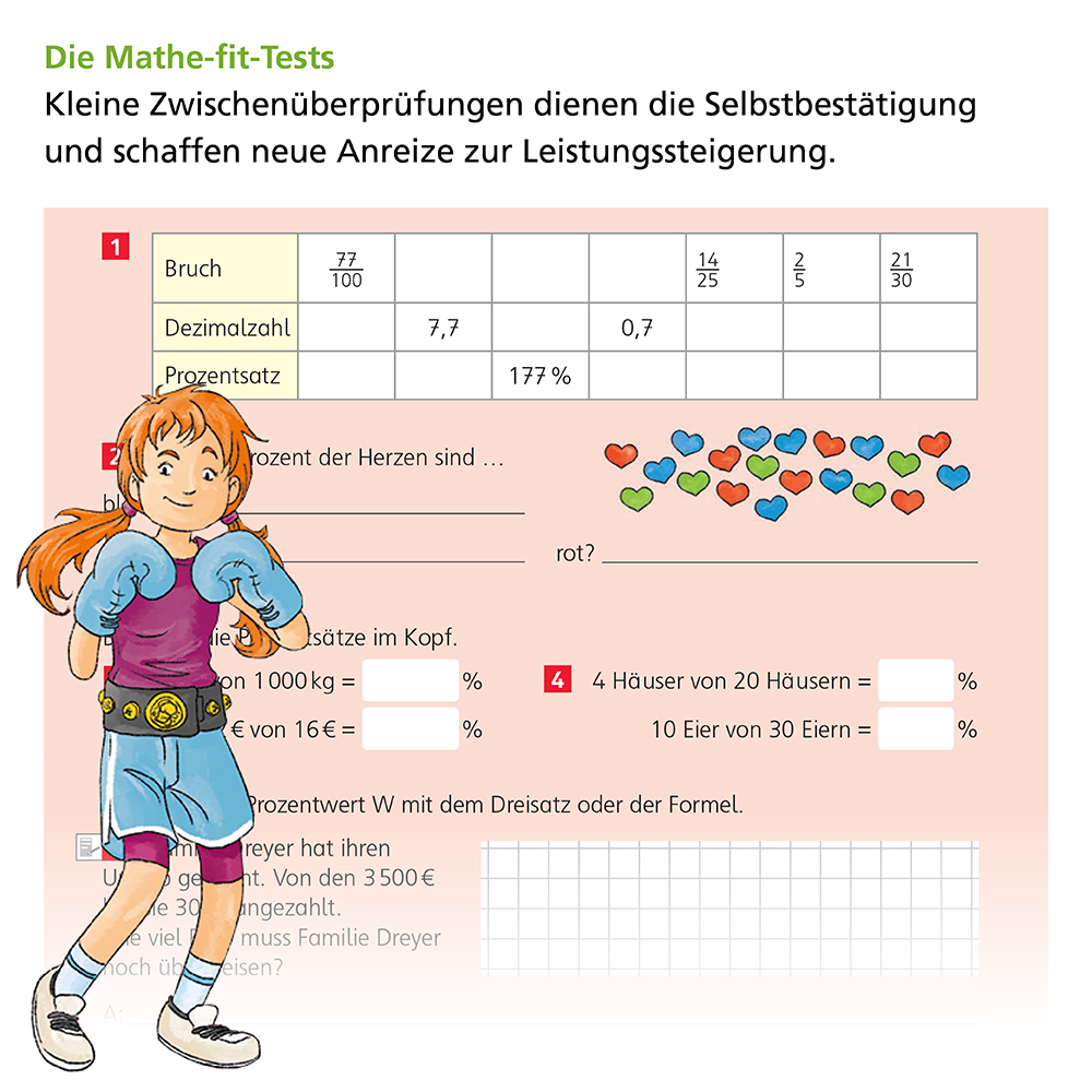Weitere Ansicht: Das Übungsheft Mathematik 7 | Birgit Kölmel