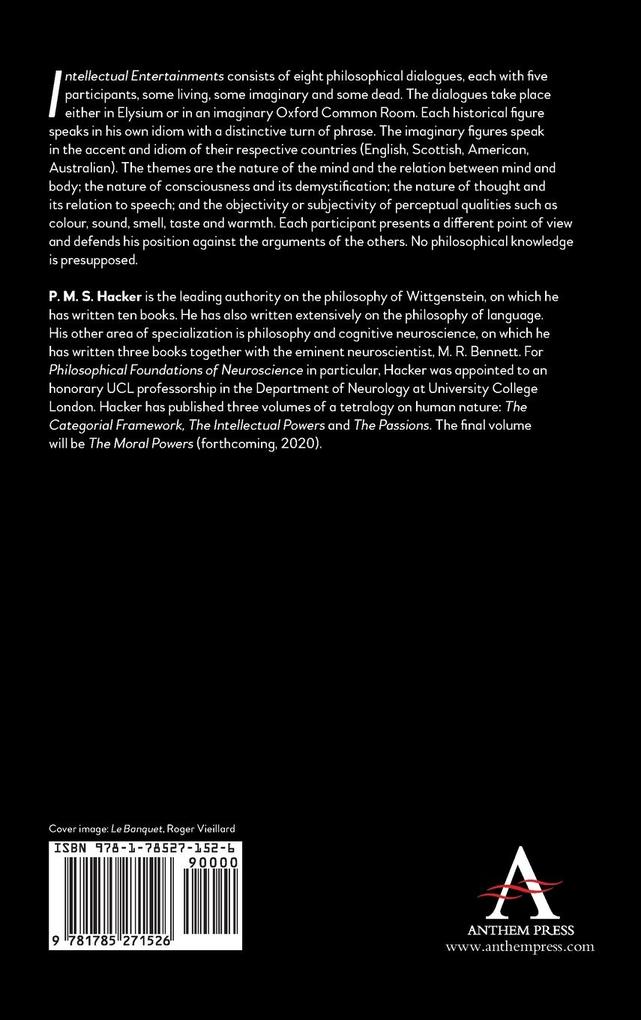 Weitere Ansicht: Intellectual Entertainments | P. M. S. Hacker