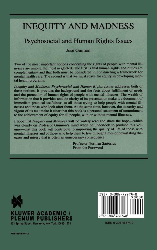 Weitere Ansicht: Inequity and Madness | José Guimón