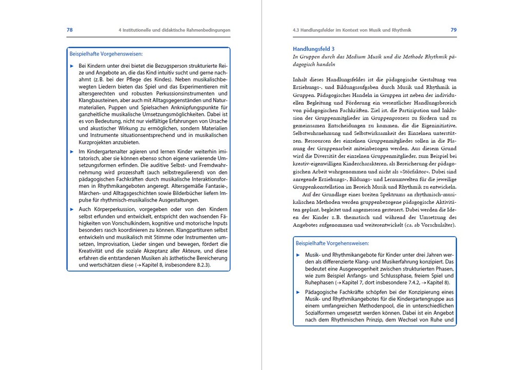 Weitere Ansicht: Handbuch Rhythmik und Musik | Sabine Hirler