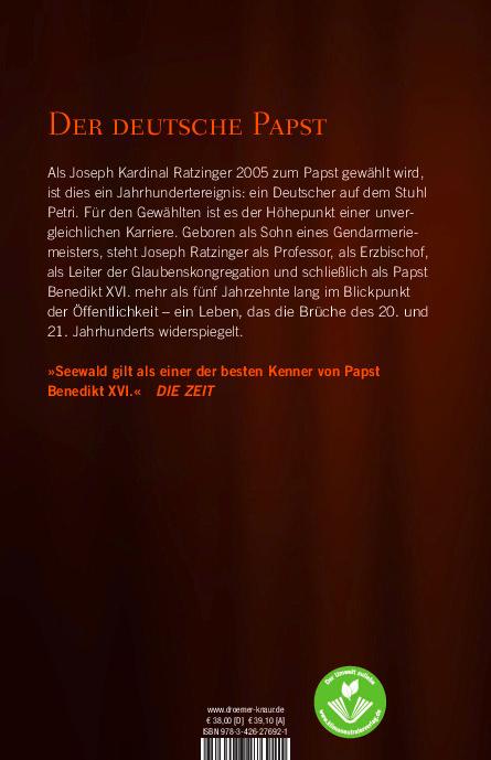Weitere Ansicht: Benedikt XVI. | Peter Seewald