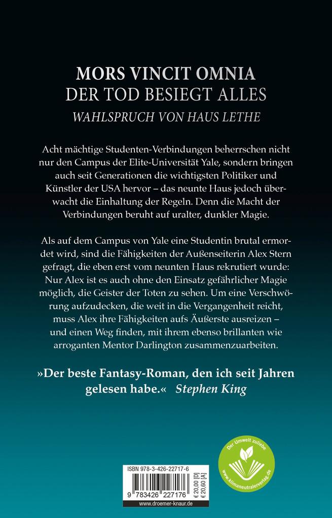 Weitere Ansicht: Das neunte Haus | Leigh Bardugo