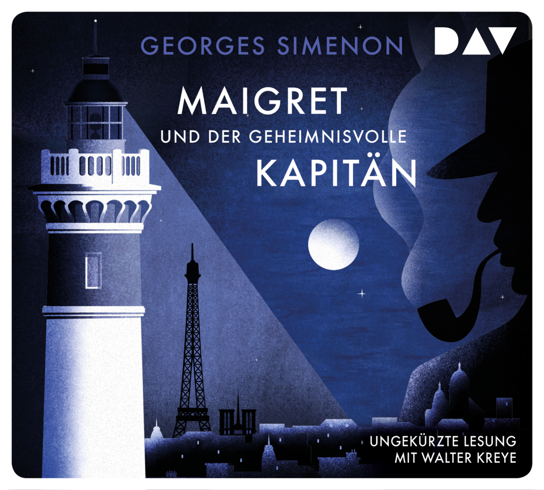 Produktbild: Maigret und der geheimnisvolle Kapitän, 4 Audio-CD | Georges Simenon
