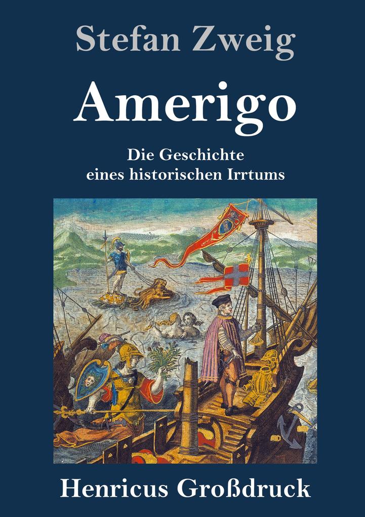 Produktbild: Amerigo (Großdruck) | Stefan Zweig