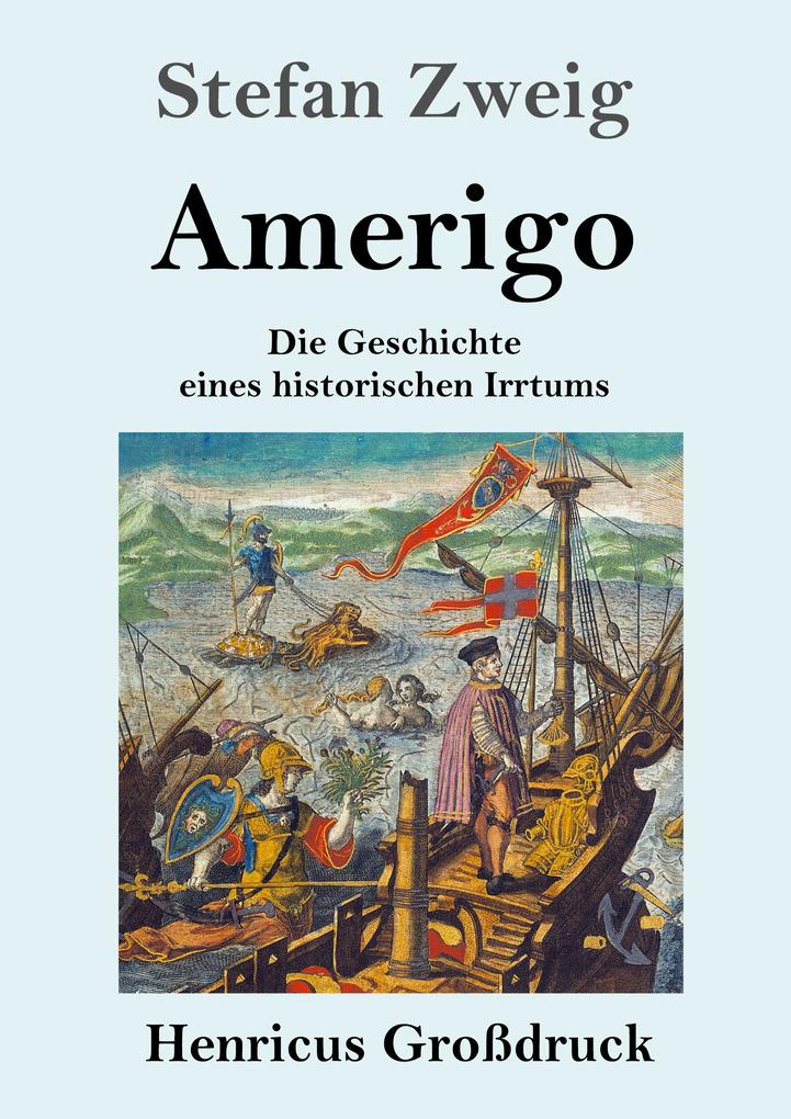 Produktbild: Amerigo (Großdruck) | Stefan Zweig