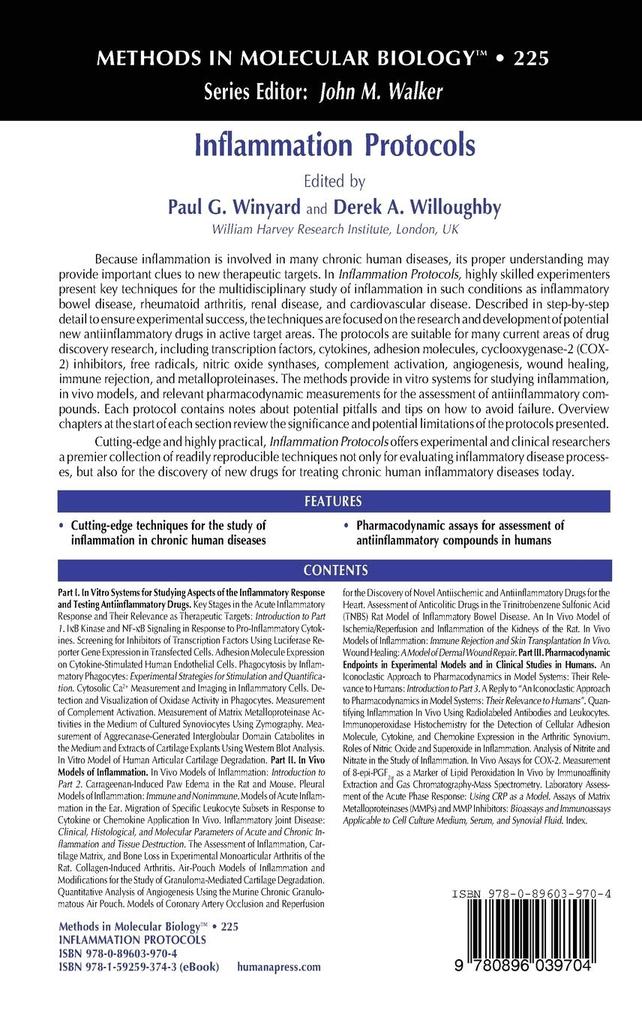 Weitere Ansicht: Inflammation Protocols