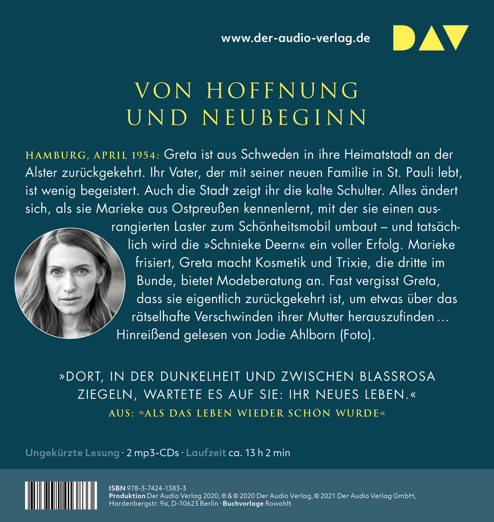 Weitere Ansicht: Als das Leben wieder schön wurde,2 Audio-CD, 2 MP3 | Kerstin Sgonina